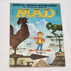 MAD Magazine Issue #62 Special March Winds Issue April 1961 EC‎ Comics Alfred